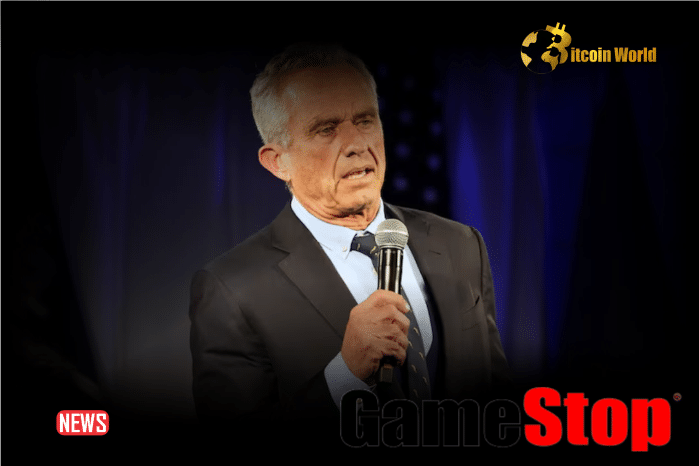 Presidential Candidate Kennedy Jr. Bought $24,000 Worth Of GME Stocks, Is He Now A Meme Supporter?